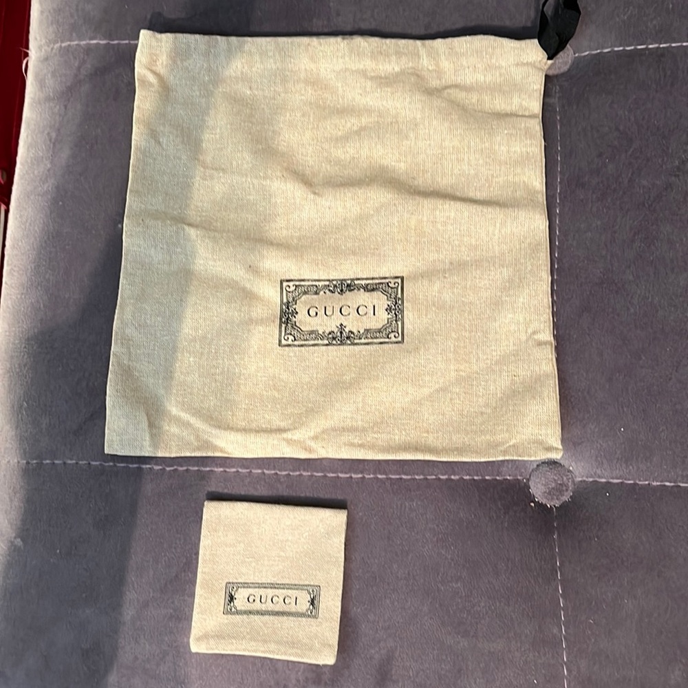 Gucci pouch x2